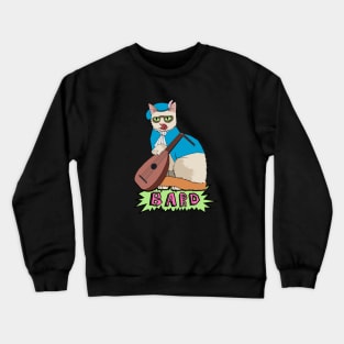 Cat-bard Crewneck Sweatshirt